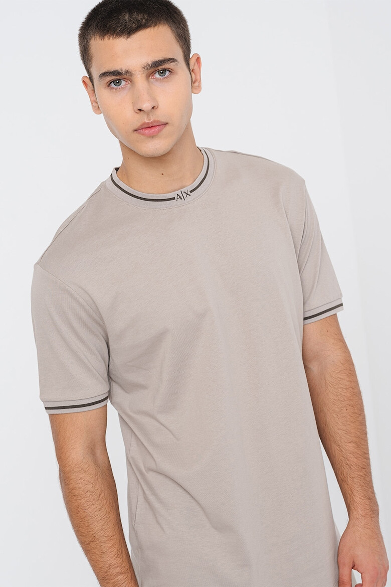 ARMANI EXCHANGE Tricou cu accente in dungi - Pled.ro