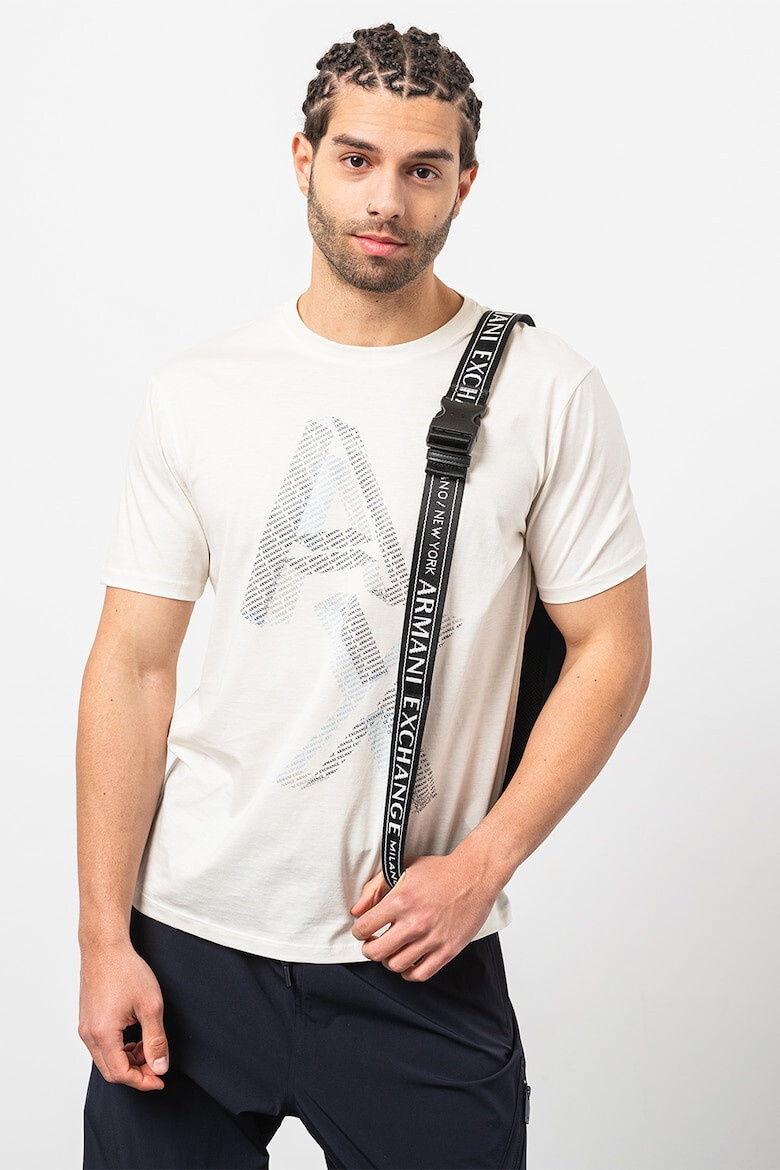 ARMANI EXCHANGE Tricou cu logo supradimensionat - Pled.ro