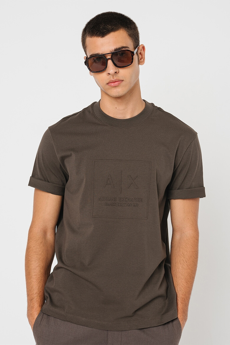 ARMANI EXCHANGE Tricou de bumbac cu logo - Pled.ro