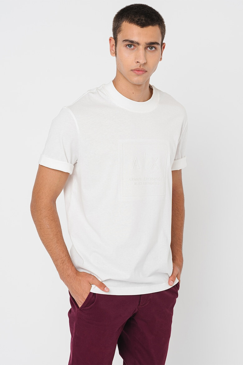 ARMANI EXCHANGE Tricou de bumbac cu logo - Pled.ro