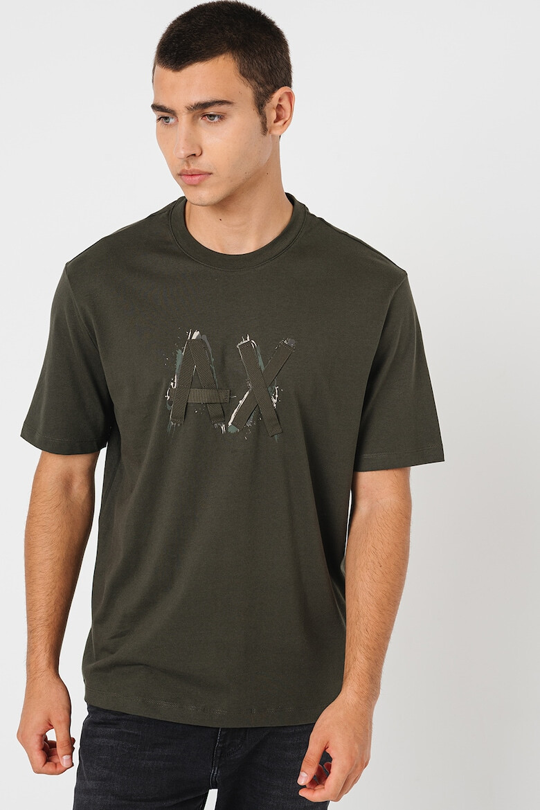 ARMANI EXCHANGE Tricou de bumbac cu logo - Pled.ro