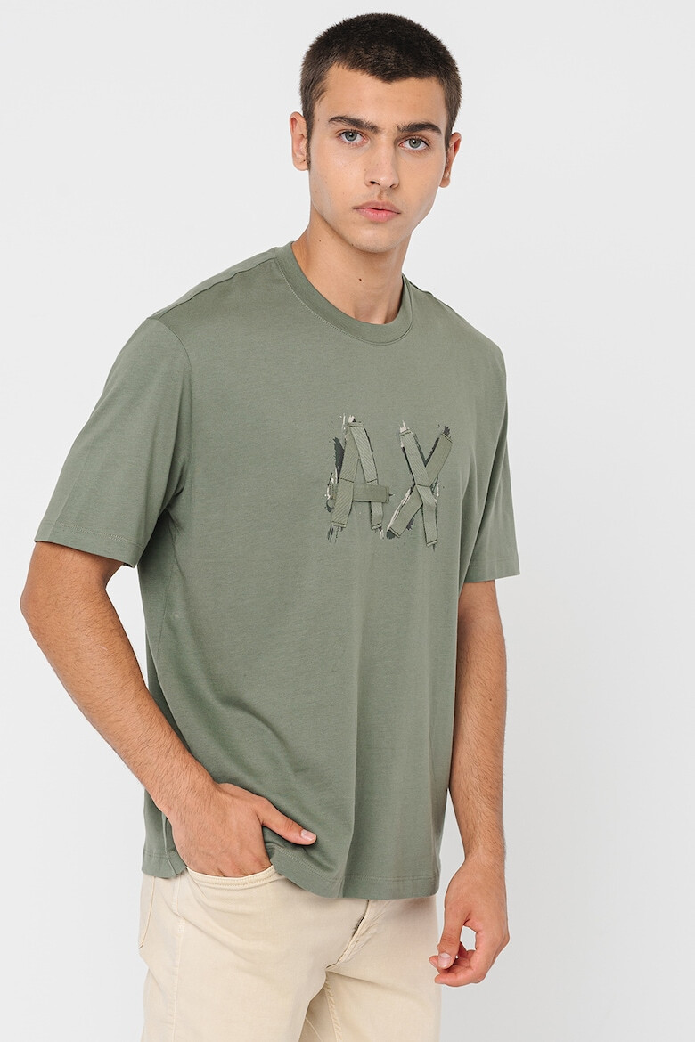 ARMANI EXCHANGE Tricou de bumbac cu logo - Pled.ro