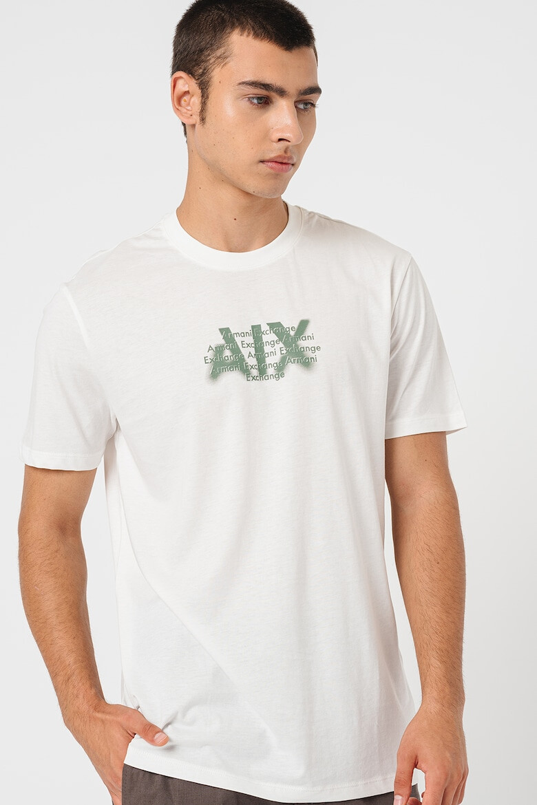 ARMANI EXCHANGE Tricou de bumbac cu logo - Pled.ro