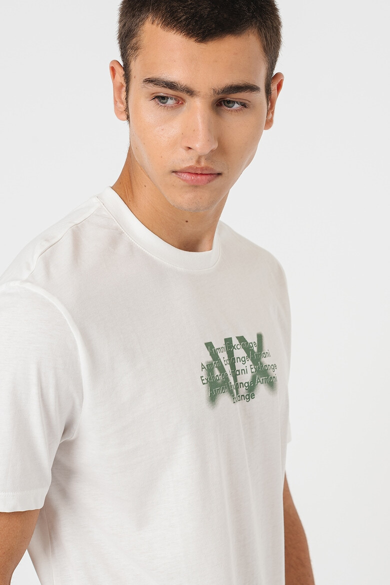 ARMANI EXCHANGE Tricou de bumbac cu logo - Pled.ro