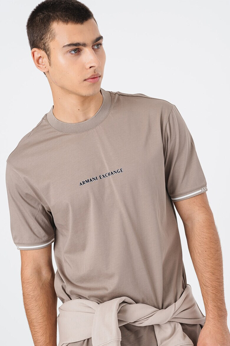 ARMANI EXCHANGE Tricou de bumbac cu logo - Pled.ro