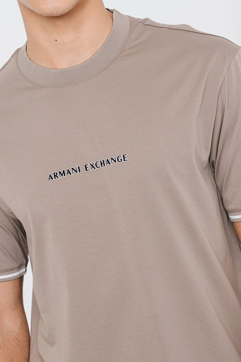 ARMANI EXCHANGE Tricou de bumbac cu logo - Pled.ro