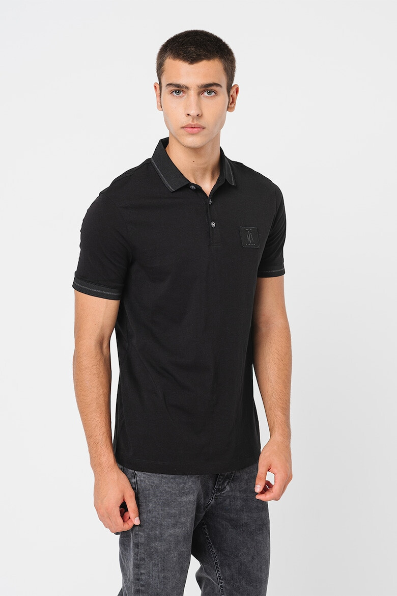 ARMANI EXCHANGE Tricou de bumbac cu logo pe piept - Pled.ro