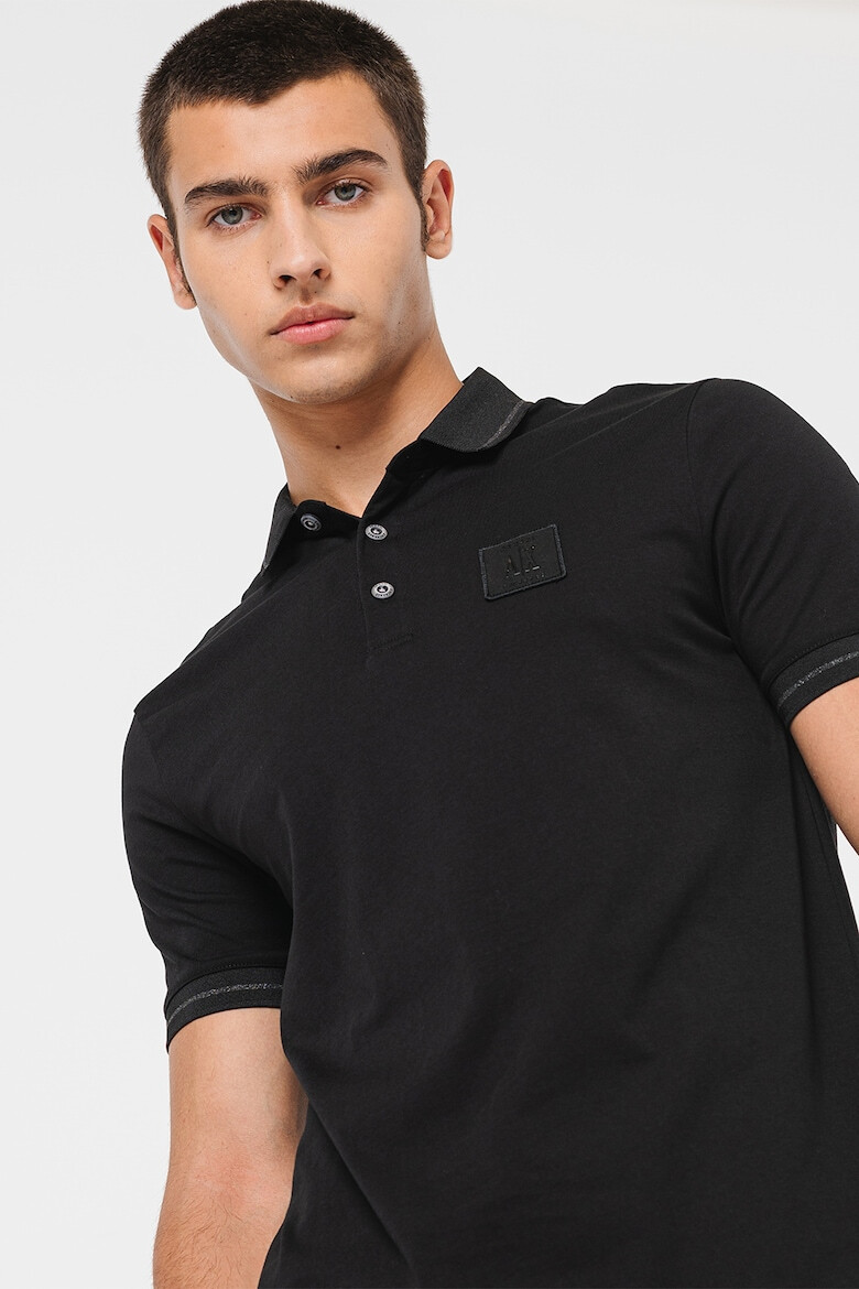 ARMANI EXCHANGE Tricou de bumbac cu logo pe piept - Pled.ro