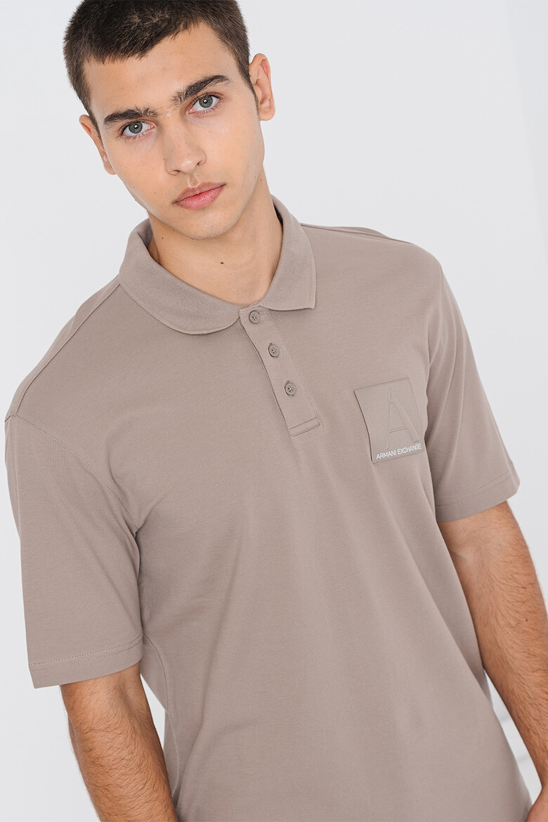 ARMANI EXCHANGE Tricou polo cu logo - Pled.ro