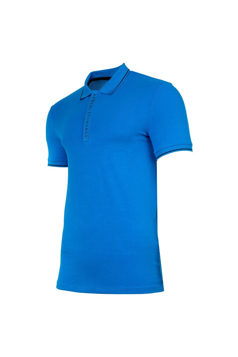 ARMANI EXCHANGE Tricou polo slim fit din amestec de bumbac - Pled.ro