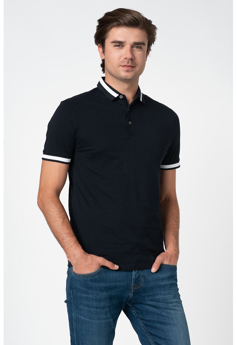 ARMANI EXCHANGE Tricou polo din bumbac - Pled.ro