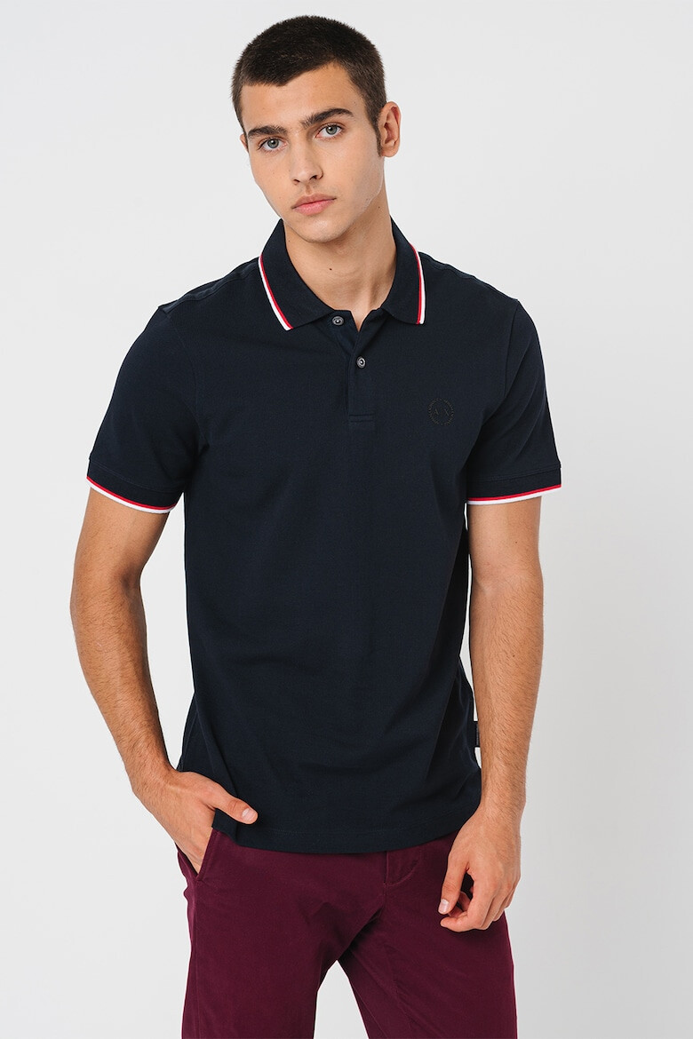 ARMANI EXCHANGE Tricou polo slim fit din bumbac - Pled.ro