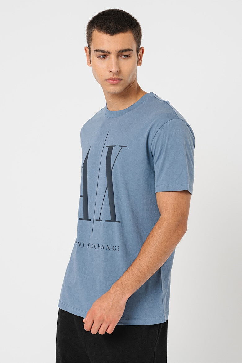 ARMANI EXCHANGE Tricou regular fit cu imprimeu logo supradimensionat - Pled.ro