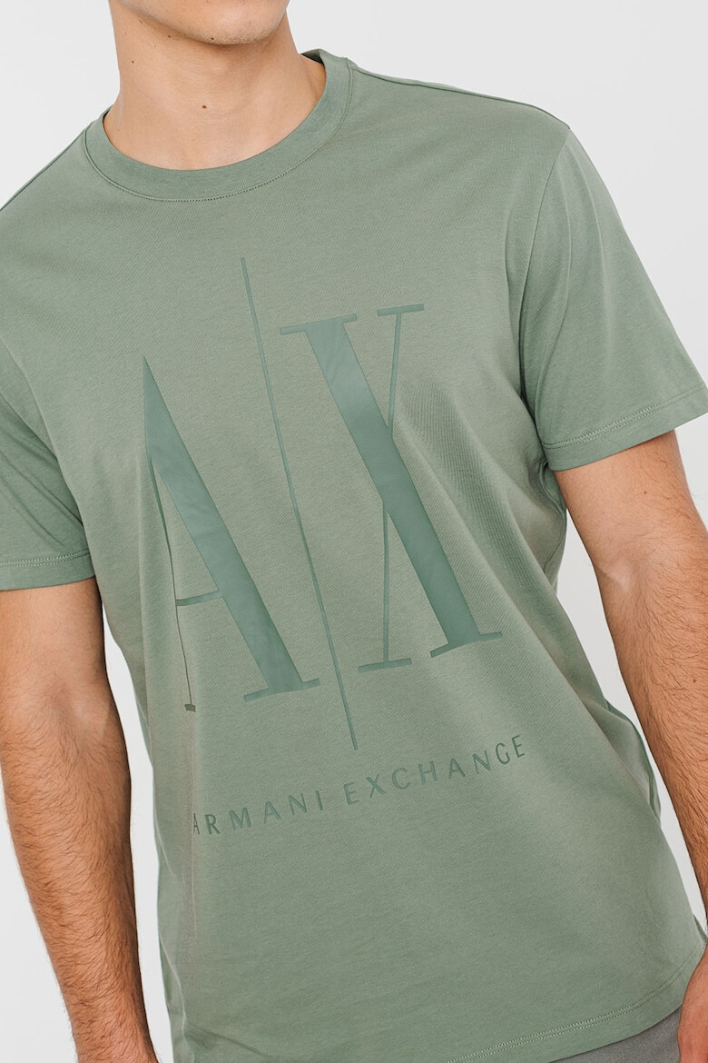 ARMANI EXCHANGE Tricou regular fit cu imprimeu logo supradimensionat - Pled.ro