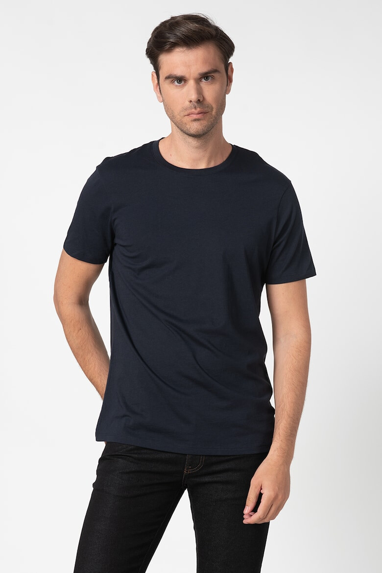 ARMANI EXCHANGE Tricou slim fit cu decolteu la baza gatului - Pled.ro