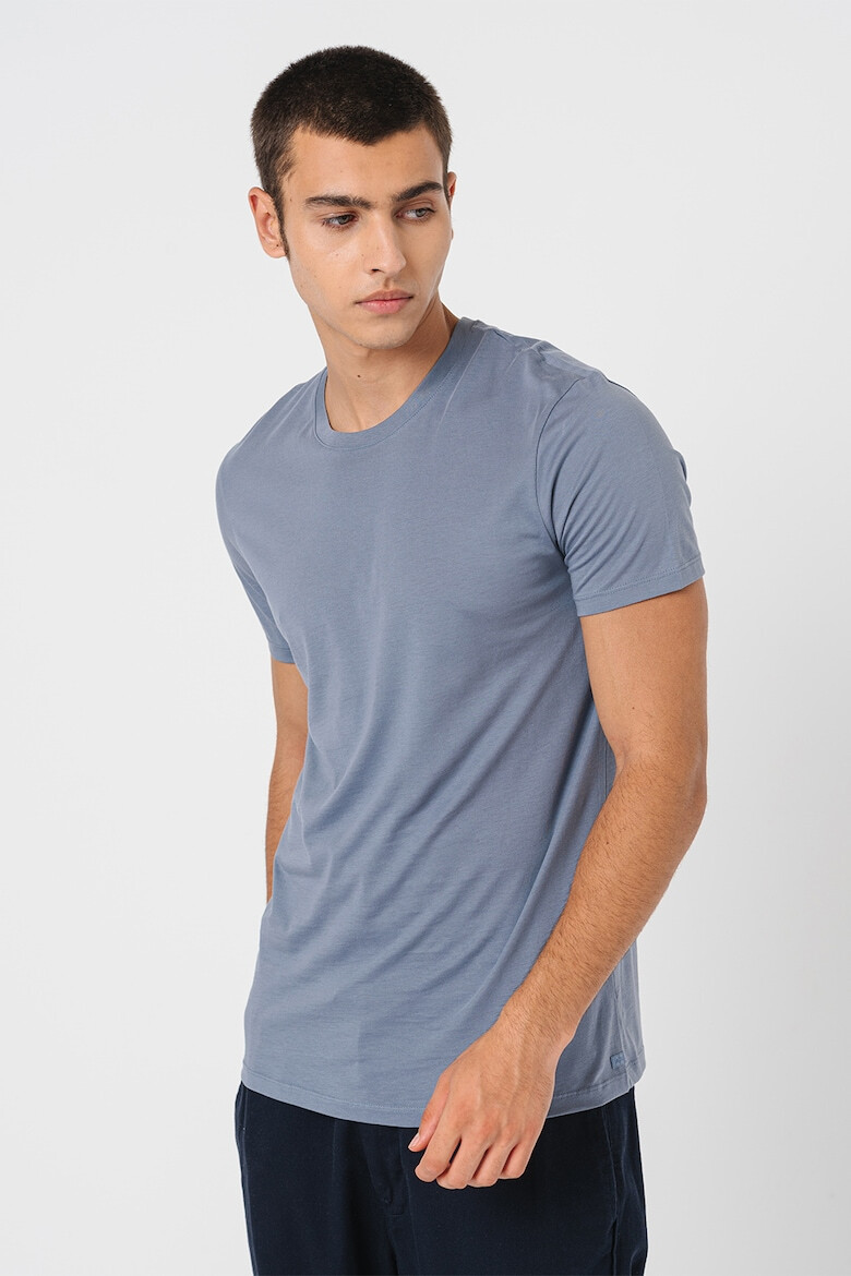 ARMANI EXCHANGE Tricou slim fit cu decolteu la baza gatului - Pled.ro