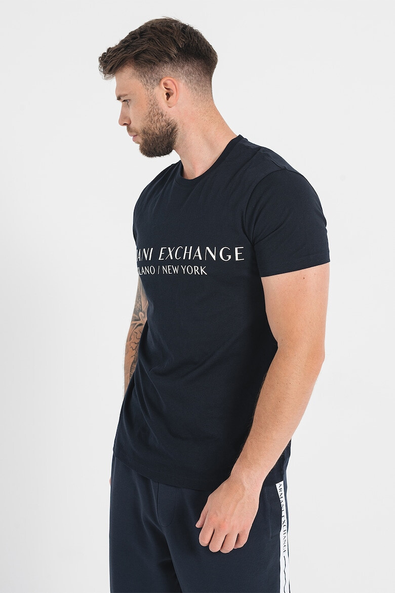 ARMANI EXCHANGE Tricou slim fit cu imprimeu logo - Pled.ro