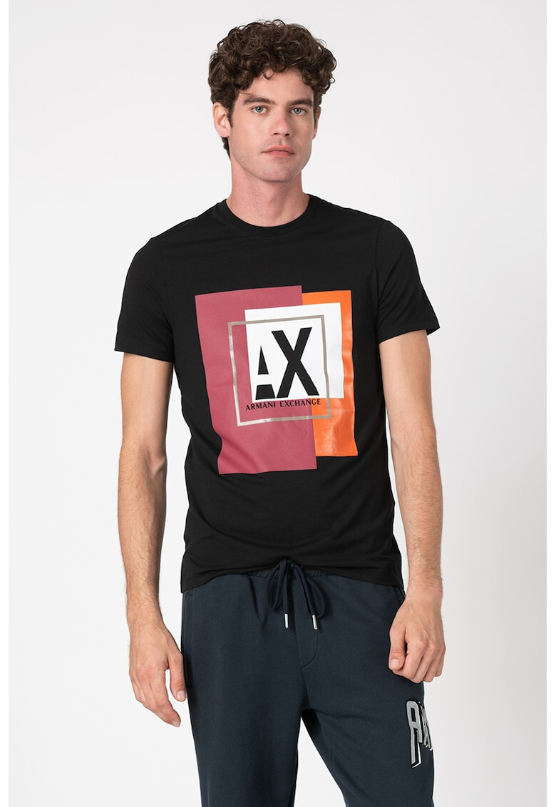 ARMANI EXCHANGE Tricou slim fit cu logo - Pled.ro