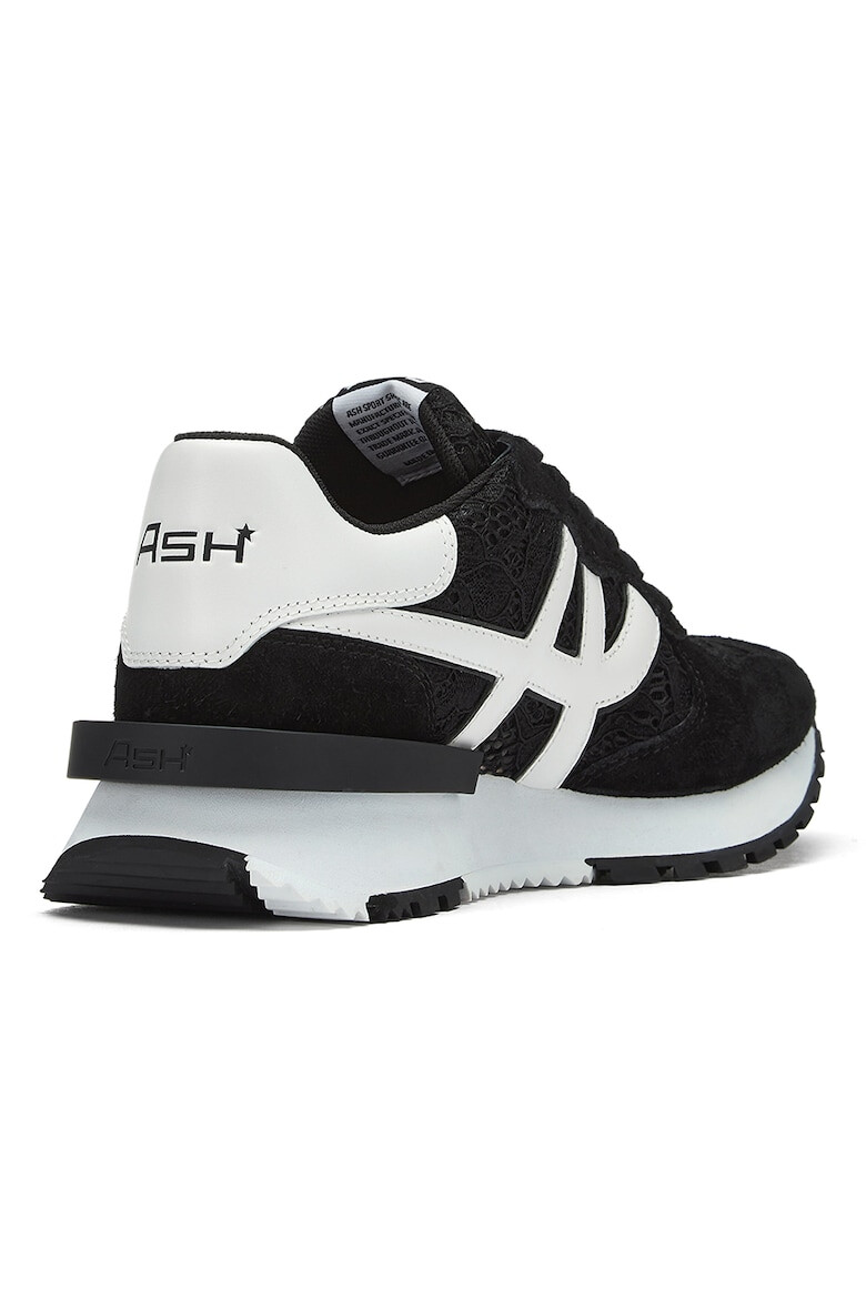 ASH Pantofi sport low-cut cu garnituri de piele intoarsa - Pled.ro