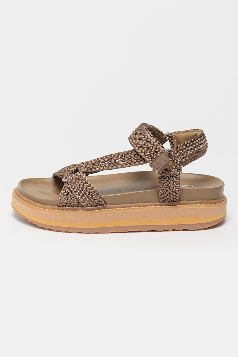 ASH Sandale cu talpa flatform Ugo Intreccio - Pled.ro