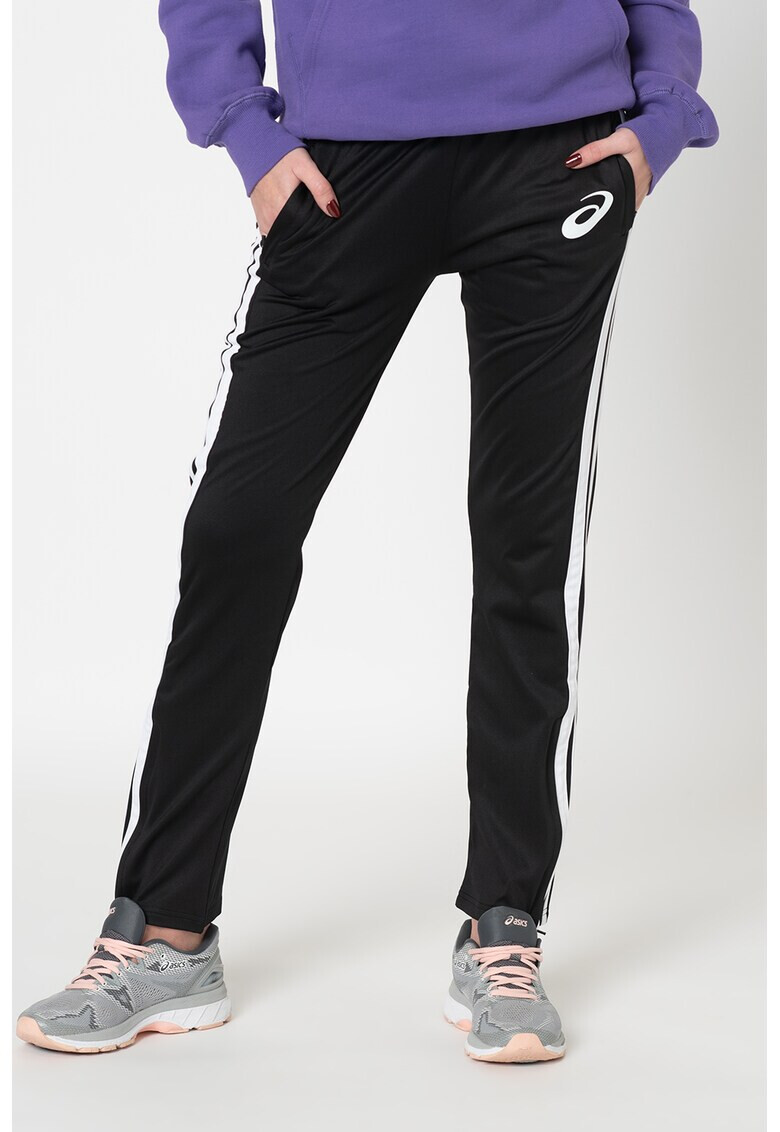 Asics Pantaloni sport cu segmente contrastante pentru fitness Essentials - Pled.ro