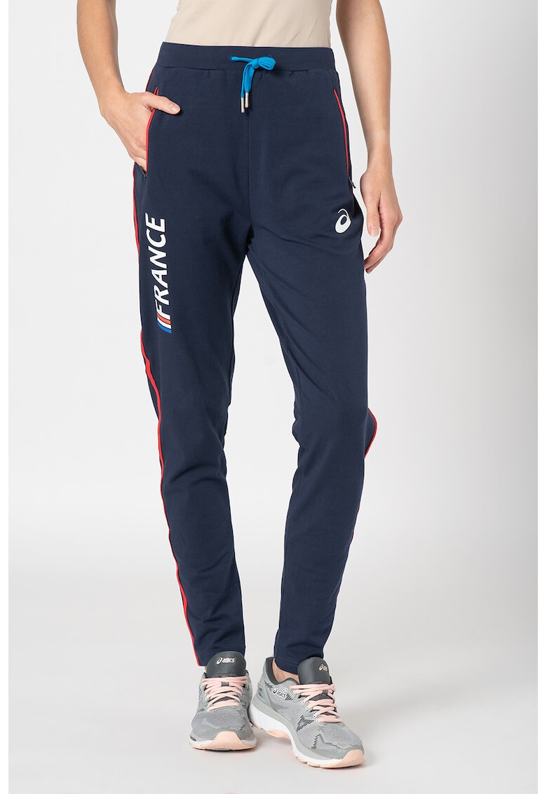 Asics Pantaloni sport cu snur in talie pentru antrenament - Pled.ro