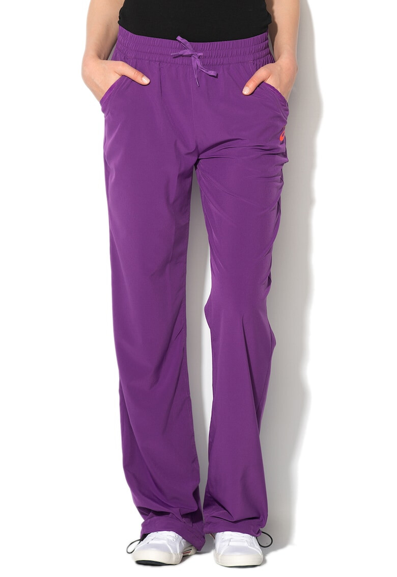 Asics Pantaloni violet cu buzunare - Pled.ro