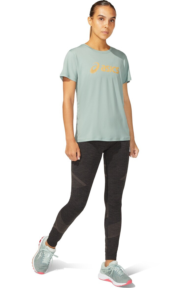 Asics Tricou cu imprimeu logo pentru alergare Sakura - Pled.ro