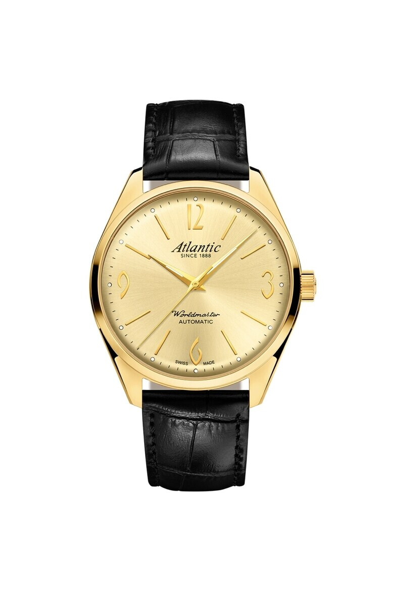 Atlantic Ceas barbatesc 51752.45.39G Automatic Auriu - Pled.ro