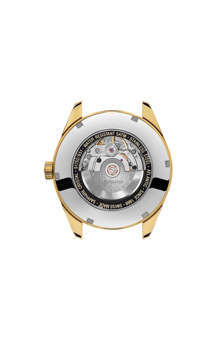 Atlantic Ceas barbatesc 51752.45.99G Automatic Auriu - Pled.ro