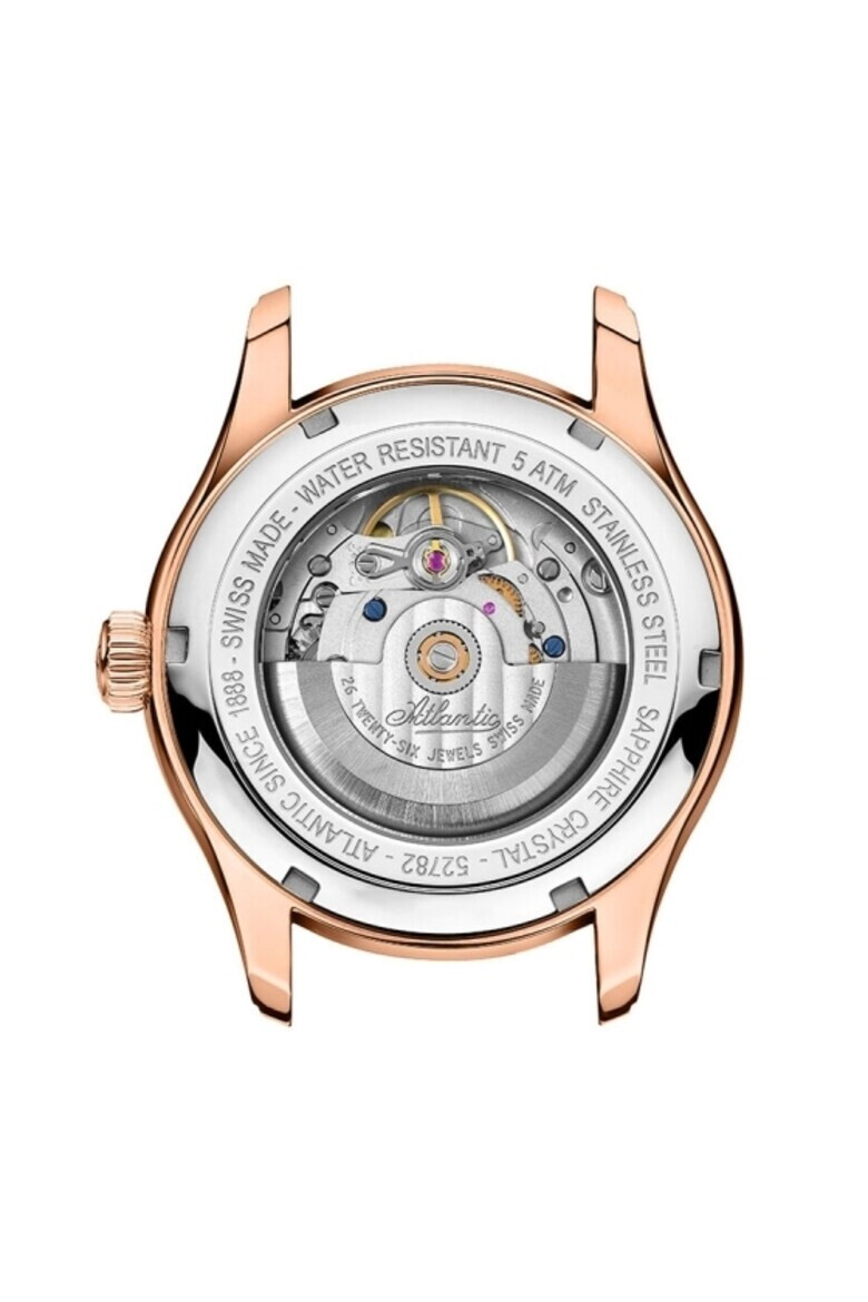 Atlantic Ceas barbatesc 52782.44.63 Automatic Rose gold - Pled.ro