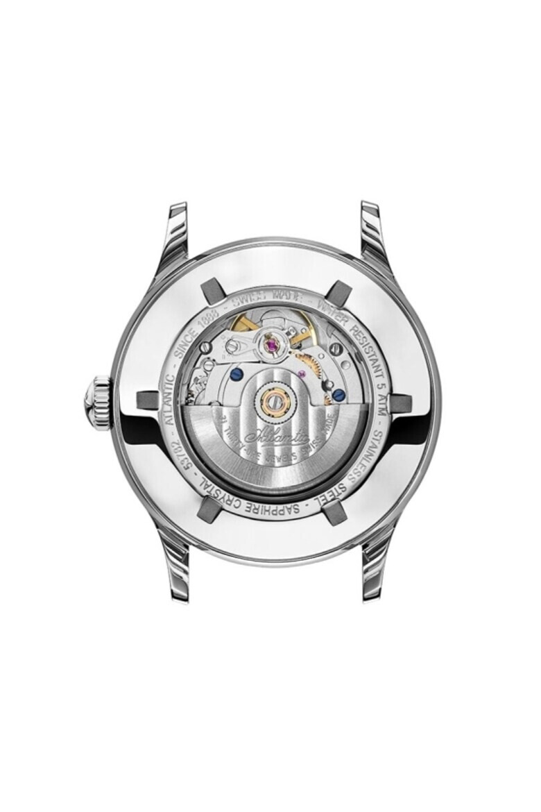 Atlantic Ceas barbatesc 53782.41.93RB Automatic Argintiu - Pled.ro