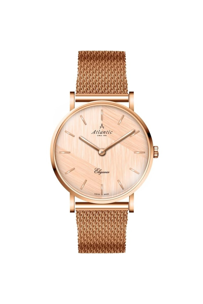 Atlantic Ceas dama 29043.44.71MB Quartz Rose gold - Pled.ro