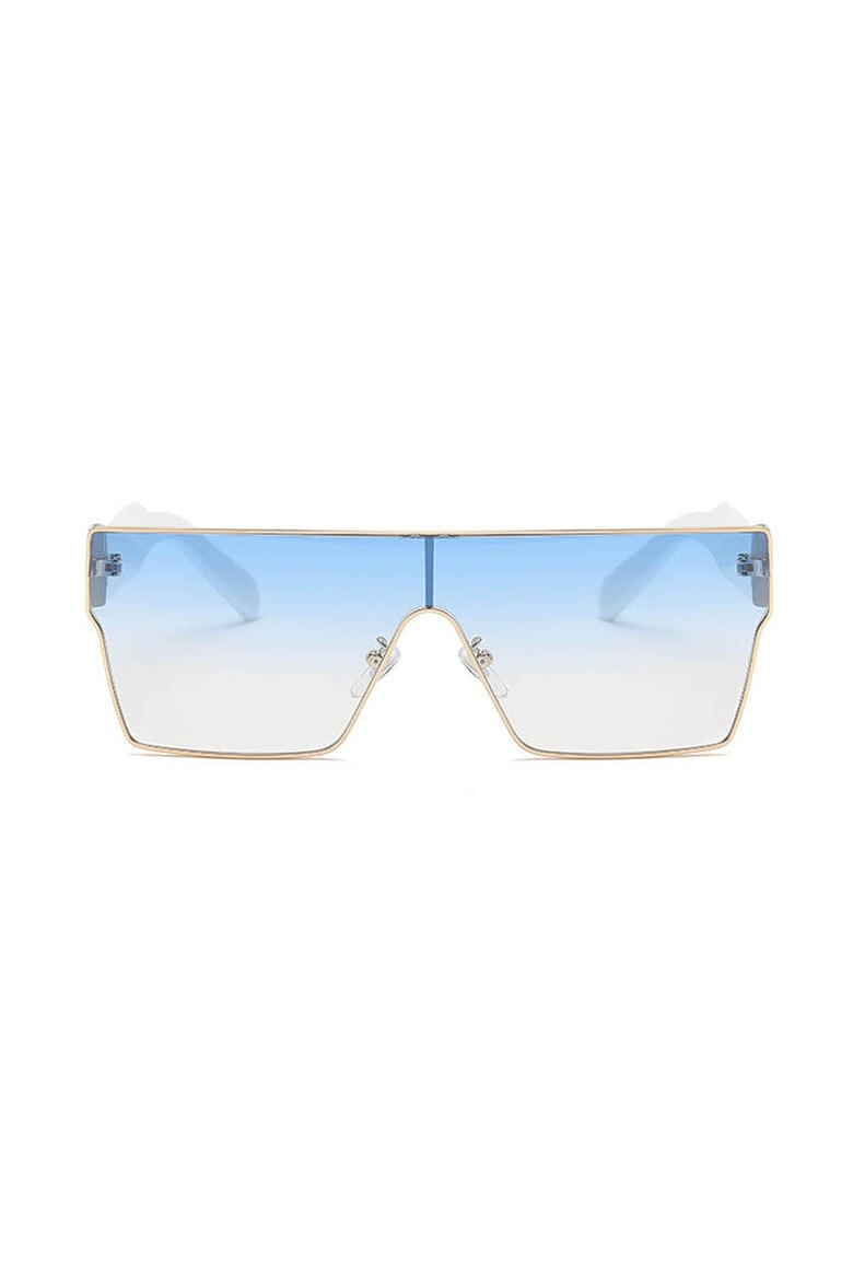 AVANT-GARDE PARIS Ochelari de soare shield cu lentile in degrade - Pled.ro