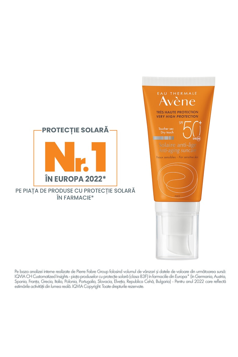 Avene Crema de fata anti-age cu protectie solara SPF 50+ 50 ml - Pled.ro