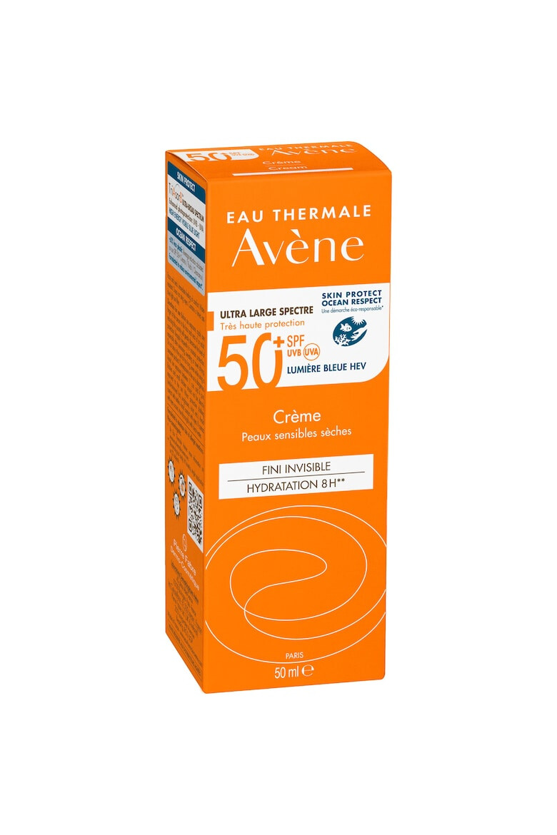 Avene Crema de fata cu protectie solara SPF 50+ TRIASORB pentru ten sensibil 50 ml - Pled.ro