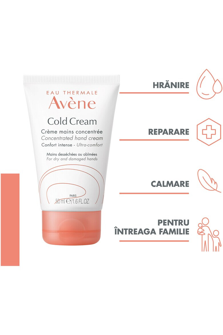 Avene Crema de maini concentrata Cold Cream 50 ml - Pled.ro