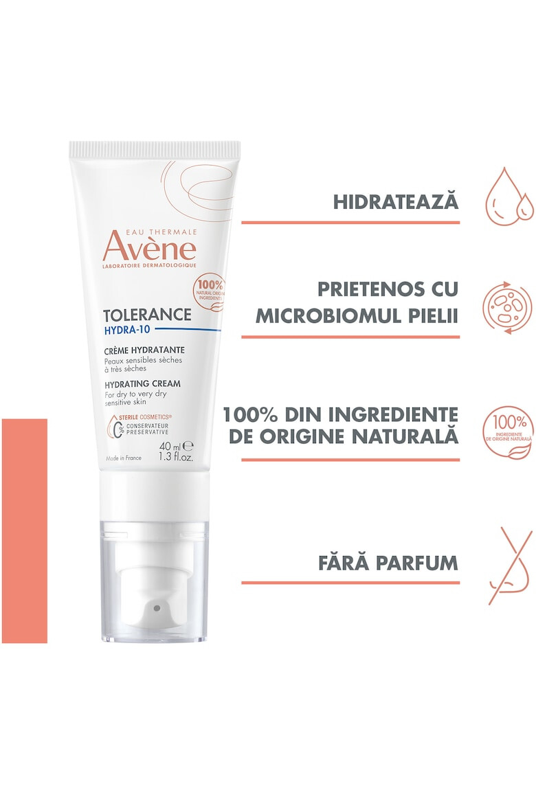 Avene Fluid hidratant Tolerance Hydra 10 40 ml - Pled.ro