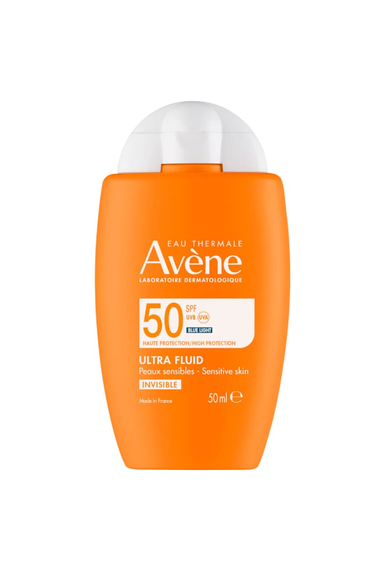 Avene Ultra Fluid cu protectie solara SPF 50+ TRIASORB pentru piele normala si mixta 50 ml - Pled.ro