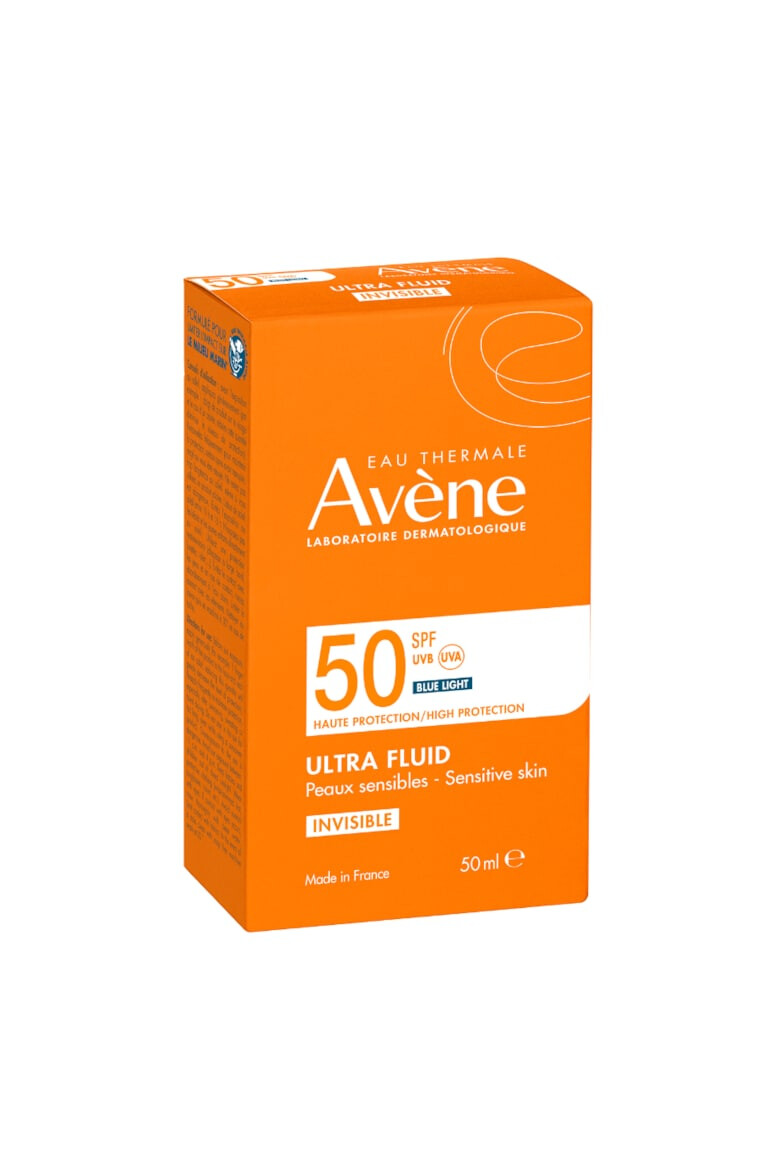 Avene Ultra Fluid cu protectie solara SPF 50+ TRIASORB pentru piele normala si mixta 50 ml - Pled.ro