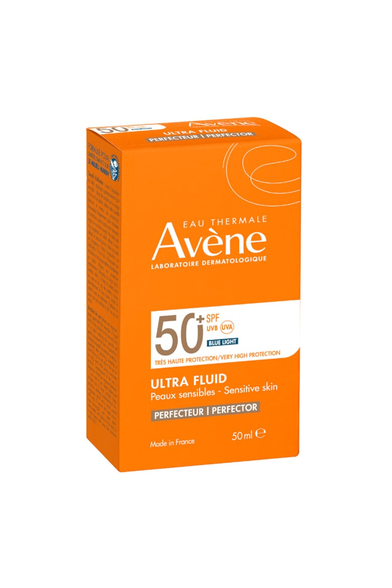 Avene Ultra Fluid nuantator cu protectie solara SPF 50+ TRIASORB pentru piele normala si mixta 50 ml - Pled.ro