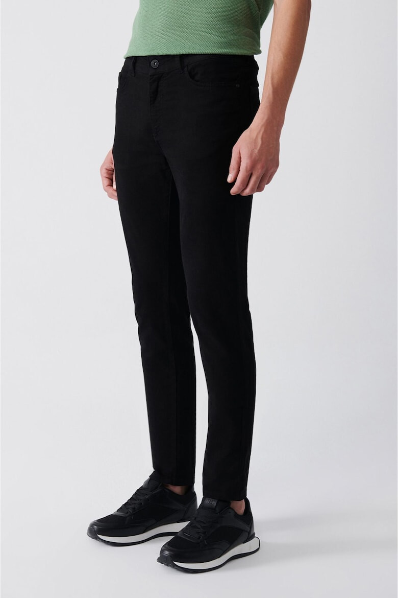 Avva Pantaloni slim fit cu 5 buzunare - Pled.ro