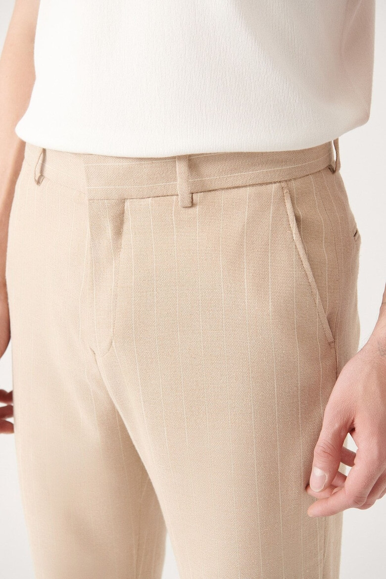 Avva Pantaloni eleganti in dungi - Pled.ro