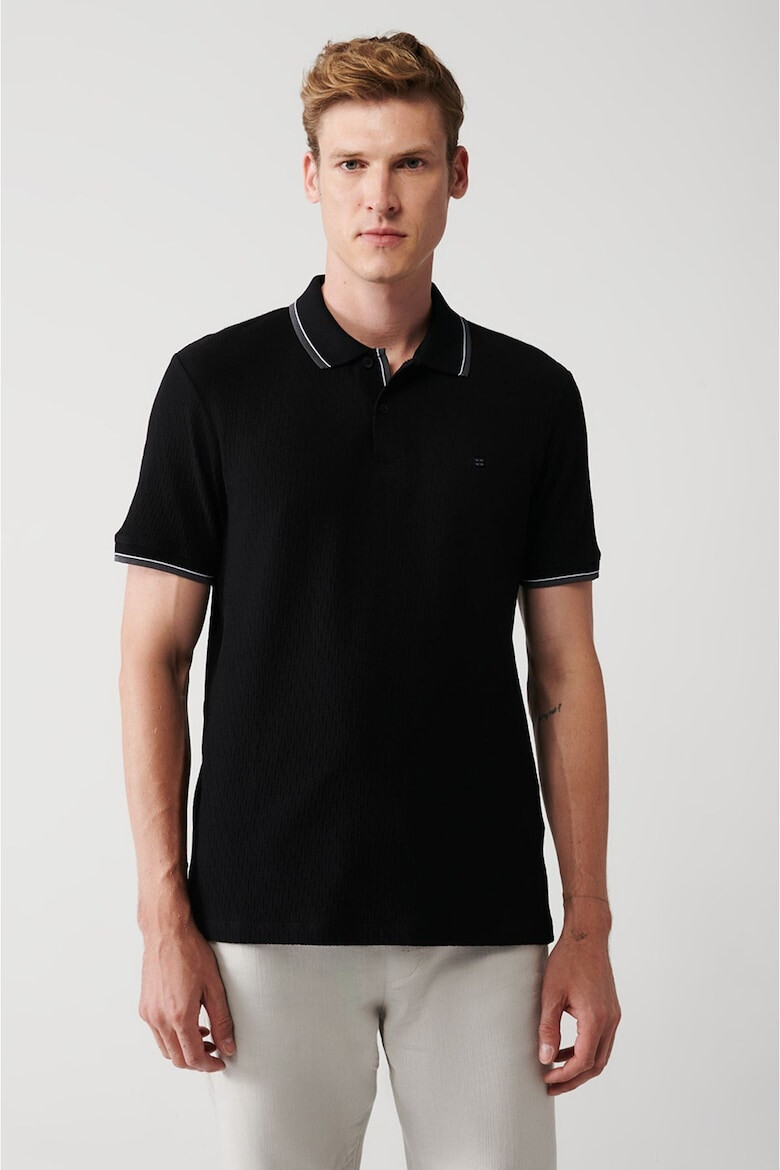 Avva Tricou polo cu model uni - Pled.ro