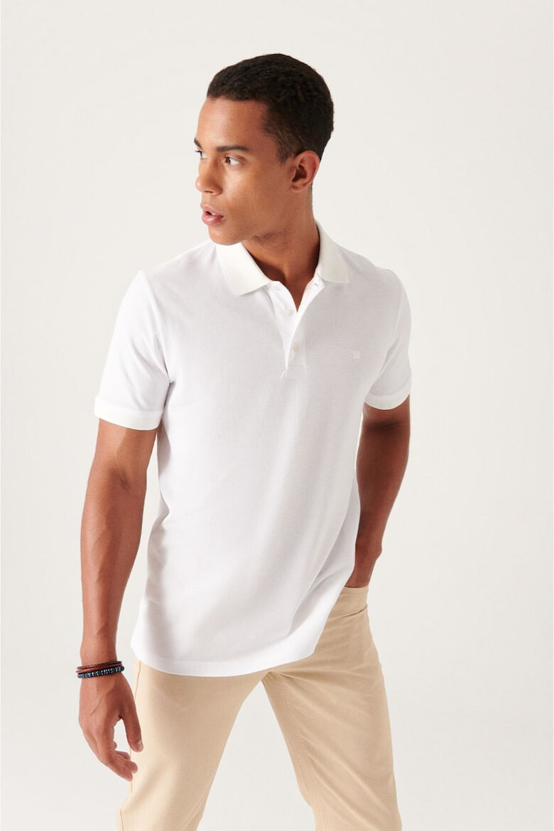 Avva Tricou polo slim fit - Pled.ro