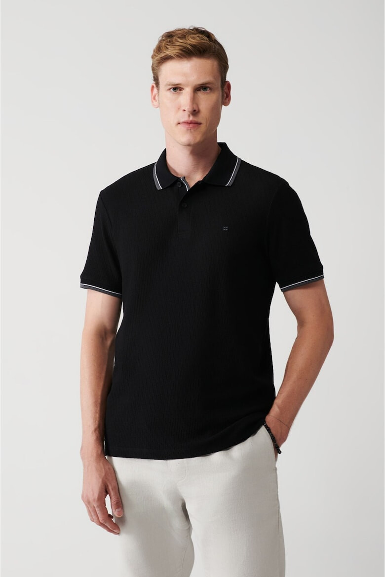 Avva Tricou polo cu model uni - Pled.ro