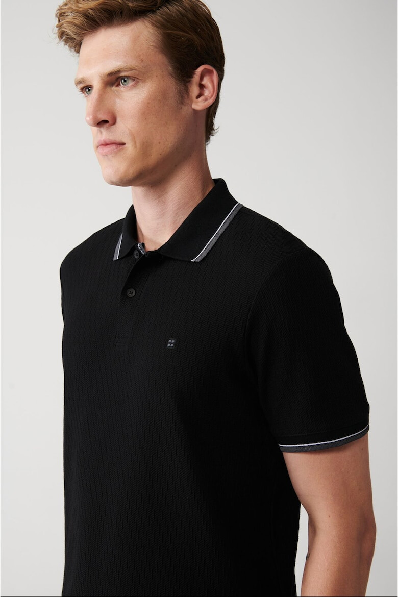 Avva Tricou polo cu model uni - Pled.ro