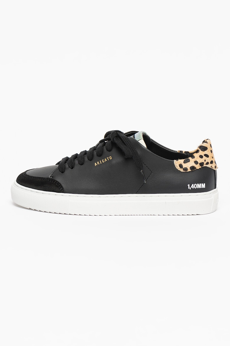 Axel Arigato Pantofi sport low-top din piele cu garnitura cu animal print Clean 90 Triple - Pled.ro