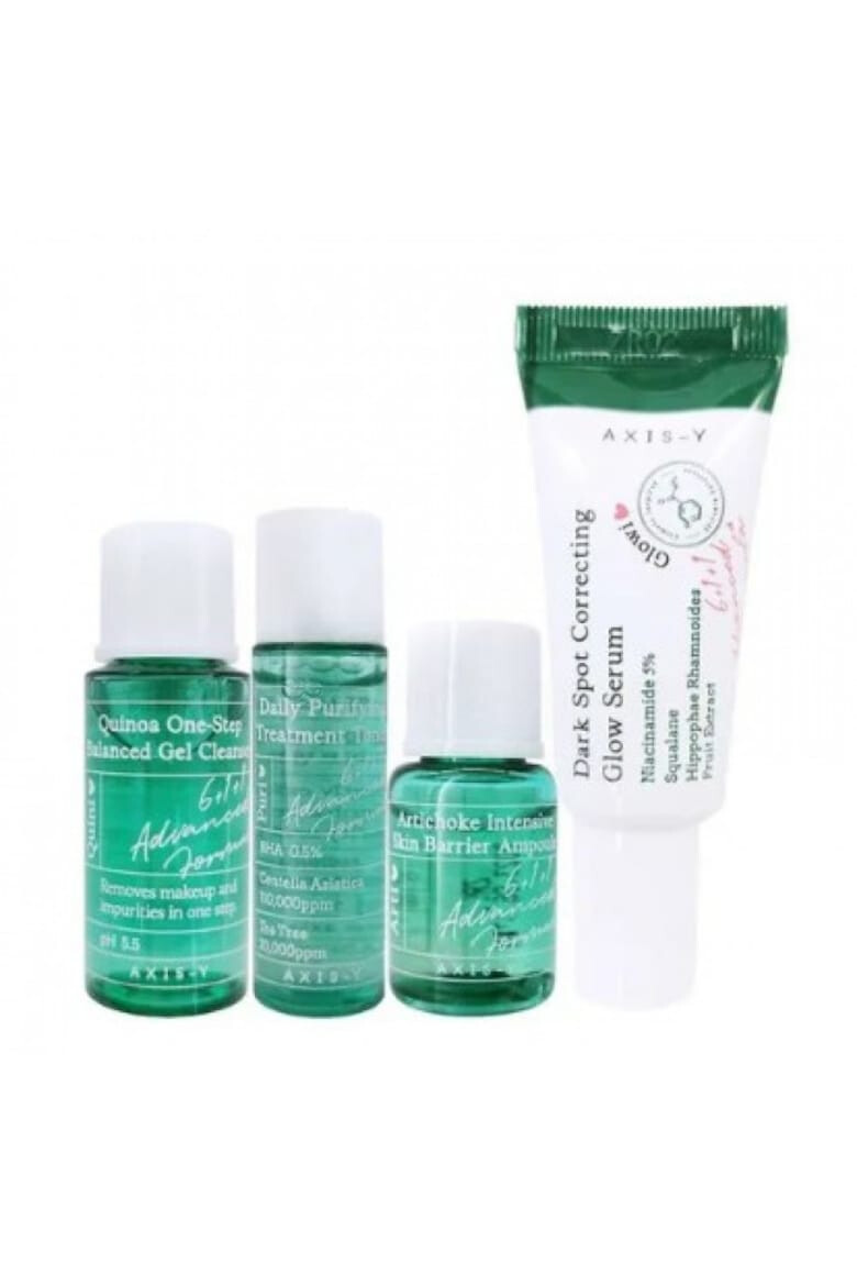 AXIS-Y Mini set pentru ingrijirea faciala demachiant 8ml toner 5ml serum 5ml ampula 5ml - Pled.ro