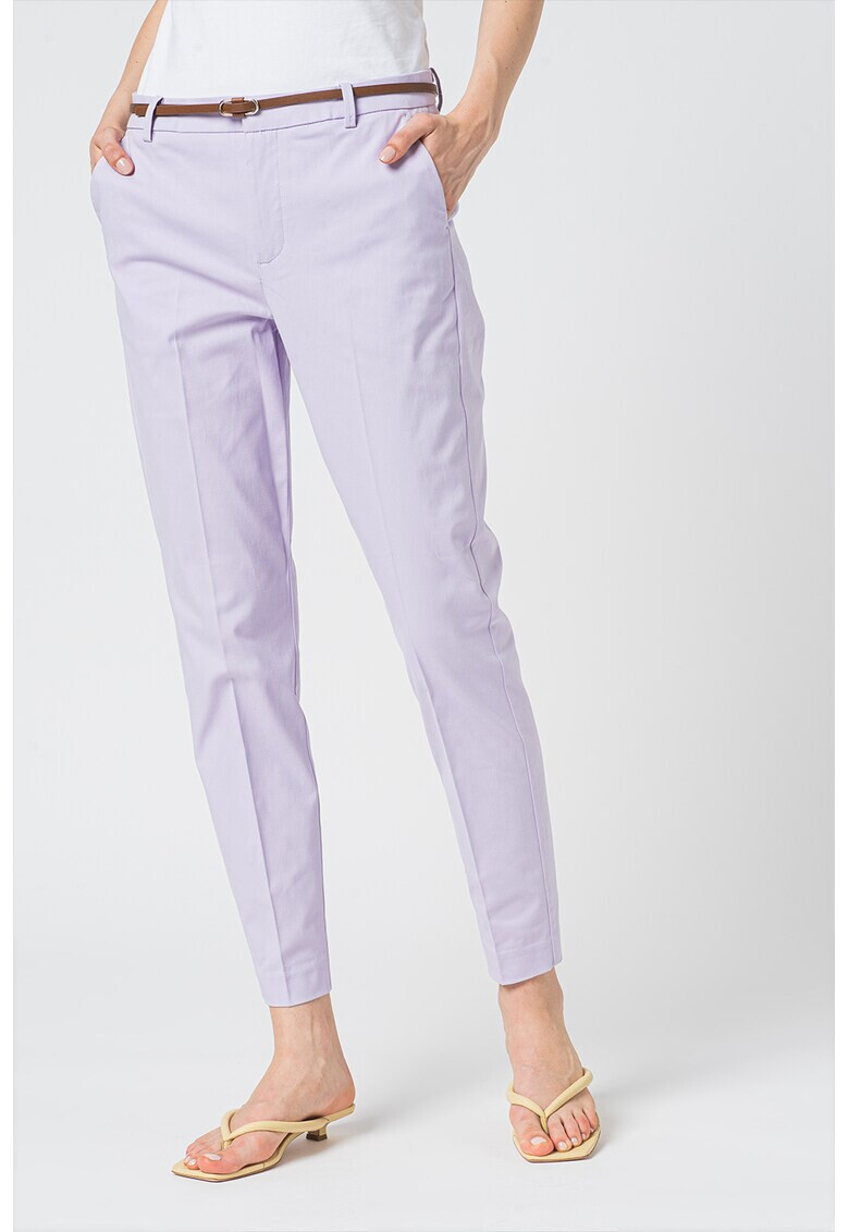 b.young Pantaloni chino regular fit cu o curea detasabila Days - Pled.ro